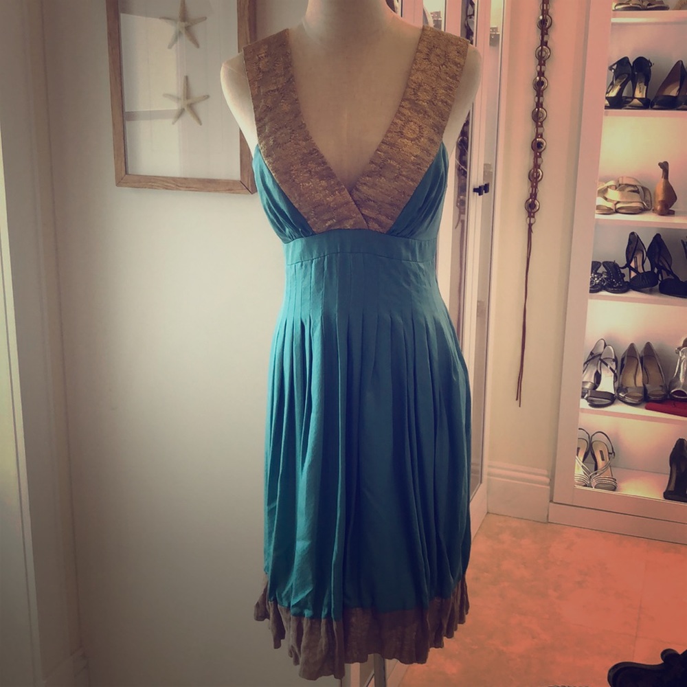 Gorgeous Nicole Miller silk sundress for parties